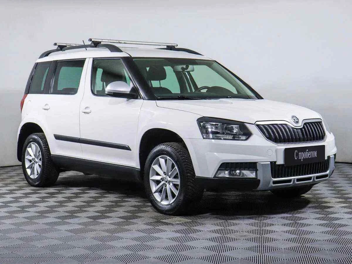Skoda Yeti, Белый, 2015, Робот, 152 л.с., цена от 855 000 руб.