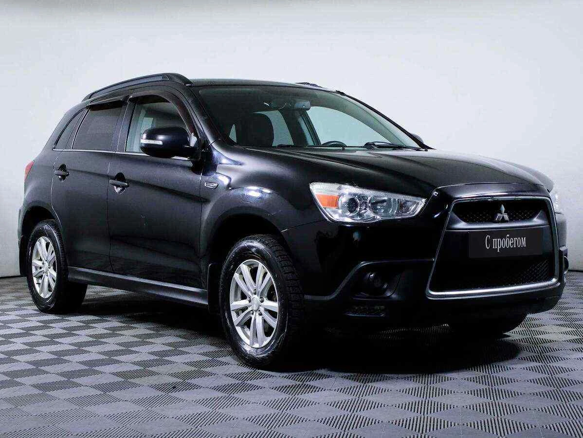 Mitsubishi ASX, Черный, 2010, Вариатор, 140 л.с., цена от 449 000 руб.