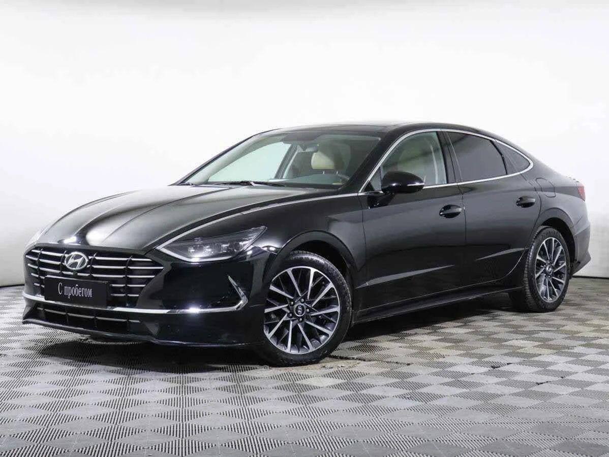 Hyundai Sonata, Черный, 2021, Автоматическая, 150 л.с., цена от 1 865 000 руб.