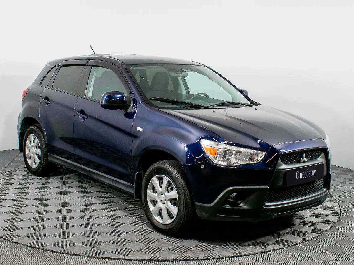 Mitsubishi ASX, Синий, 2012, Вариатор, 140 л.с., цена от 566 000 руб.