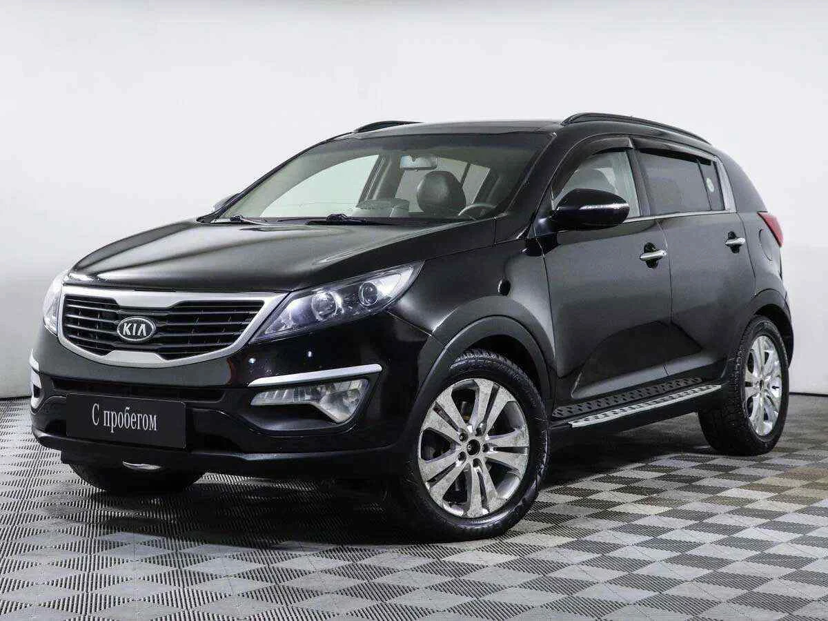 KIA Sportage, Черный, 2010, Автоматическая, 184 л.с., цена от 714 000 руб.
