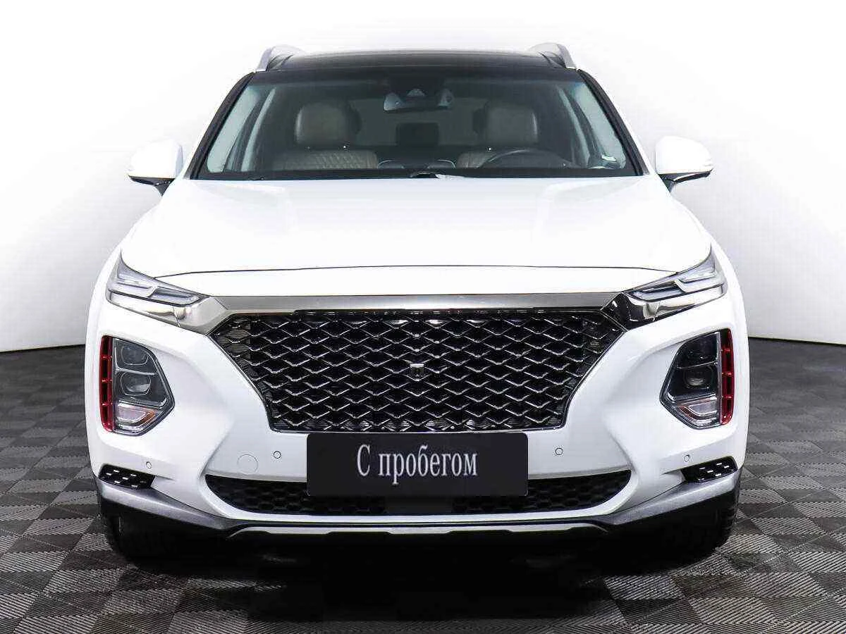 Hyundai Santa Fe, Белый, 2018, Автоматическая, 185 л.с., цена от 2 297 000 руб.