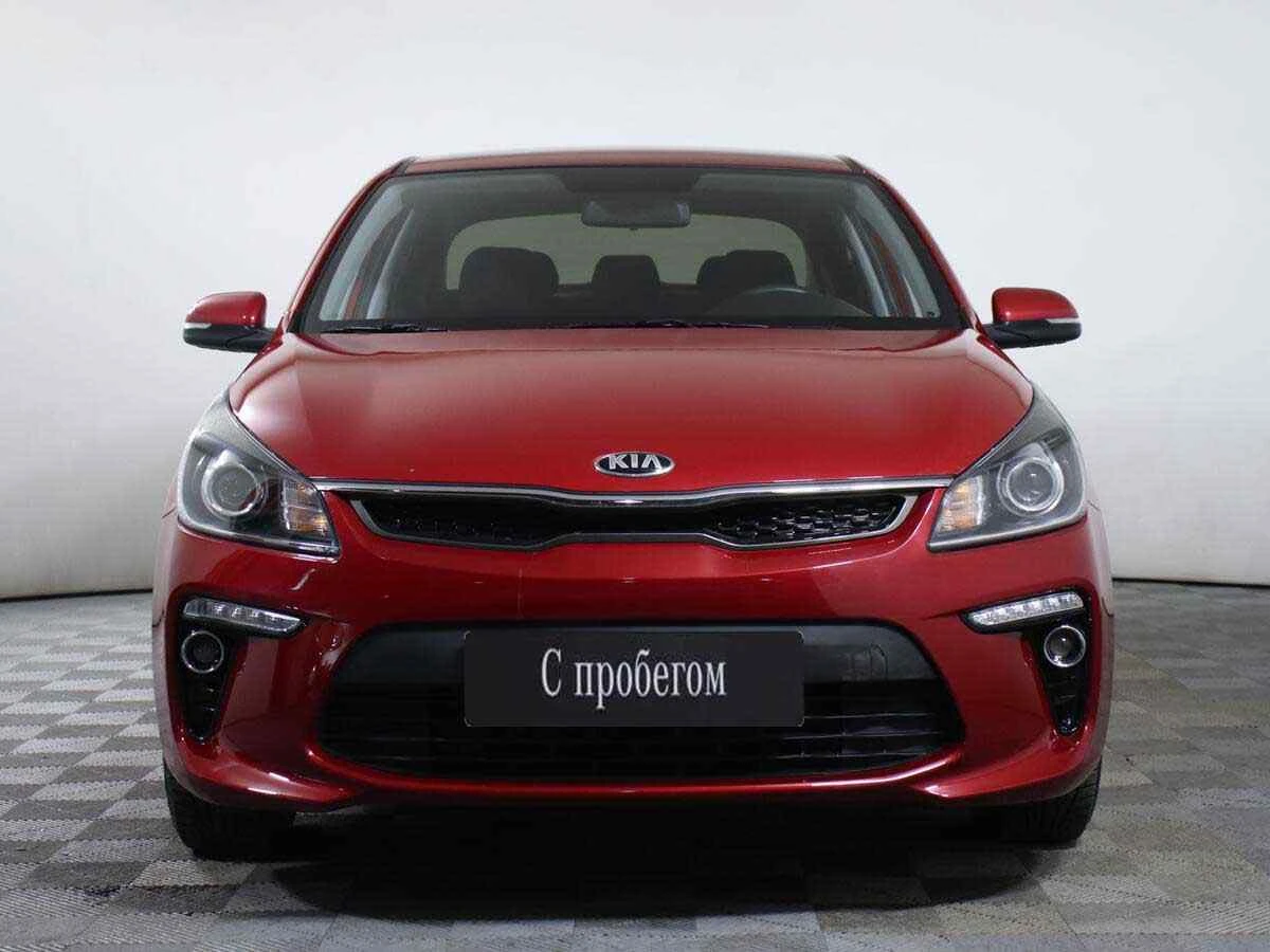 KIA Rio, Красный, 2019, Автоматическая, 123 л.с., цена от 1 135 000 руб.