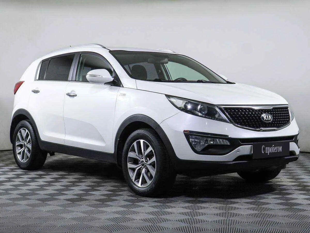 KIA Sportage, Белый, 2015, Автоматическая, 150 л.с., цена от 1 000 000 руб.