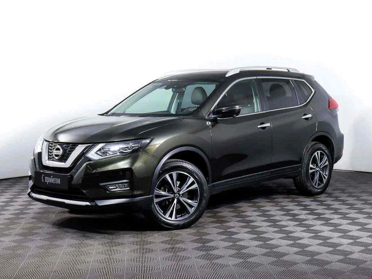 Nissan X-Trail, Зеленый, 2020, Вариатор, 144 л.с., цена от 2 241 000 руб.
