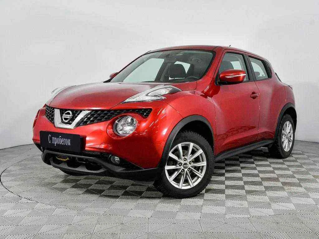 Nissan Juke, Красный, 2014, Вариатор, 117 л.с., цена от 913 000 руб.