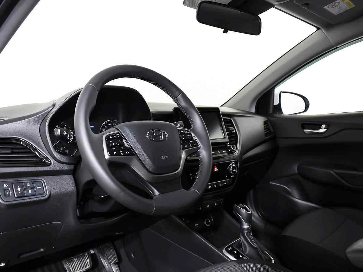 Hyundai Solaris, Белый, 2021, Автоматическая, 123 л.с., цена от 1 035 000 руб.