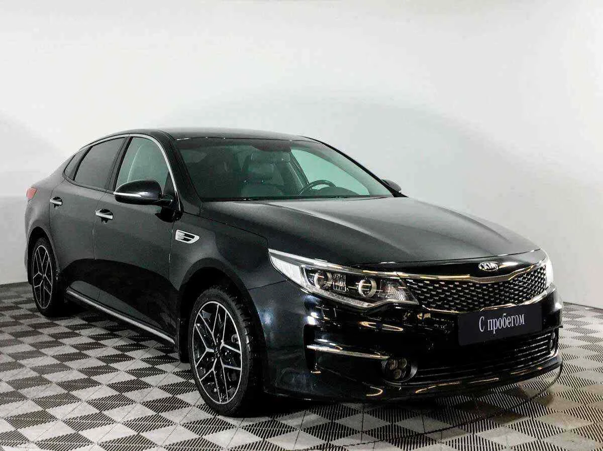 KIA Optima, Черный, 2017, Автоматическая, 188 л.с., цена от 1 230 000 руб.
