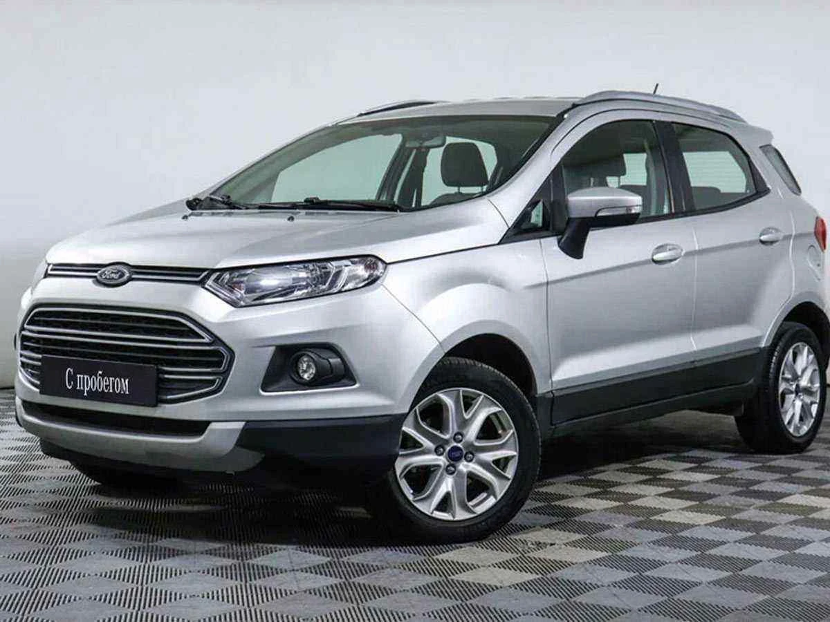 Ford EcoSport, Серебряный, 2016, Робот, 122 л.с., цена от 473 000 руб.
