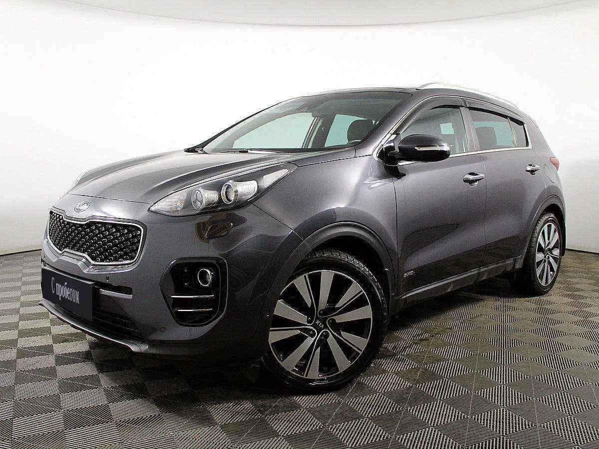 KIA Sportage, Серый, 2016, Автоматическая, 150 л.с., цена от 1 377 000 руб.