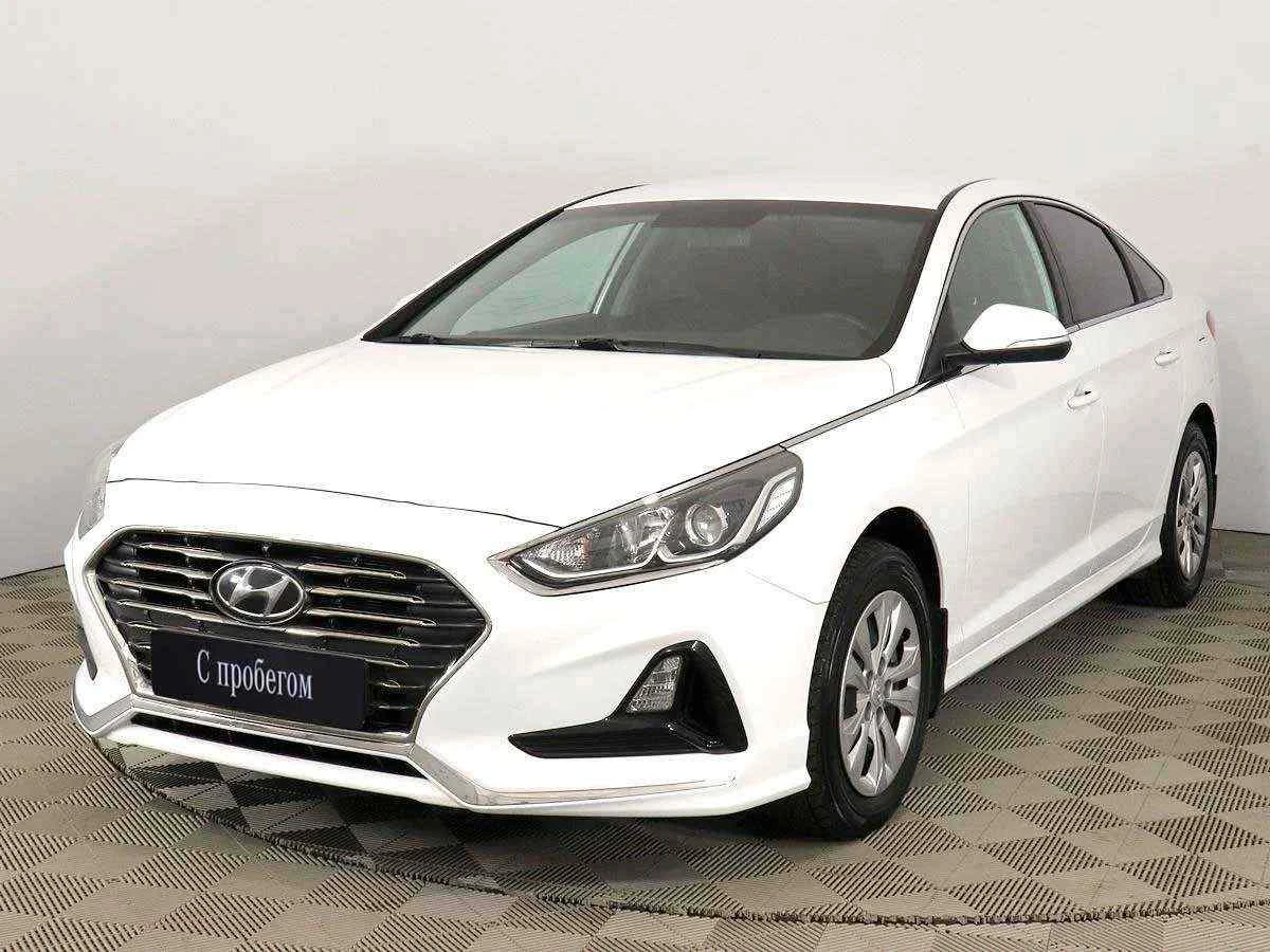 Hyundai Sonata, Белый, 2019, Автоматическая, 150 л.с., цена от 1 389 000 руб.