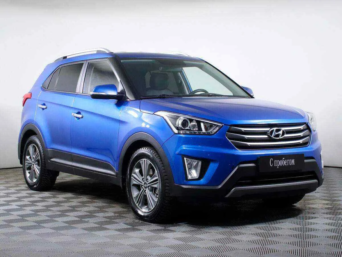 Hyundai Creta, Синий, 2016, Автоматическая, 123 л.с., цена от 949 000 руб.