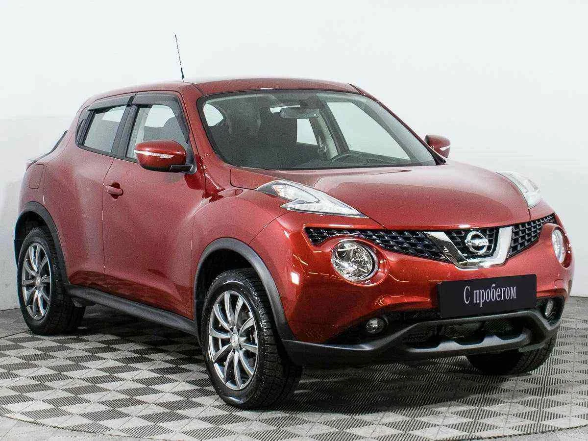 Nissan Juke, Красный, 2018, Вариатор, 117 л.с., цена от 1 399 000 руб.