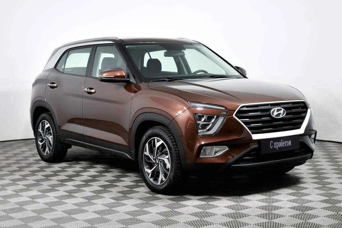 Hyundai Creta, Коричневый, 2021, Автоматическая, 150 л.с., цена от 1 699 000 руб.