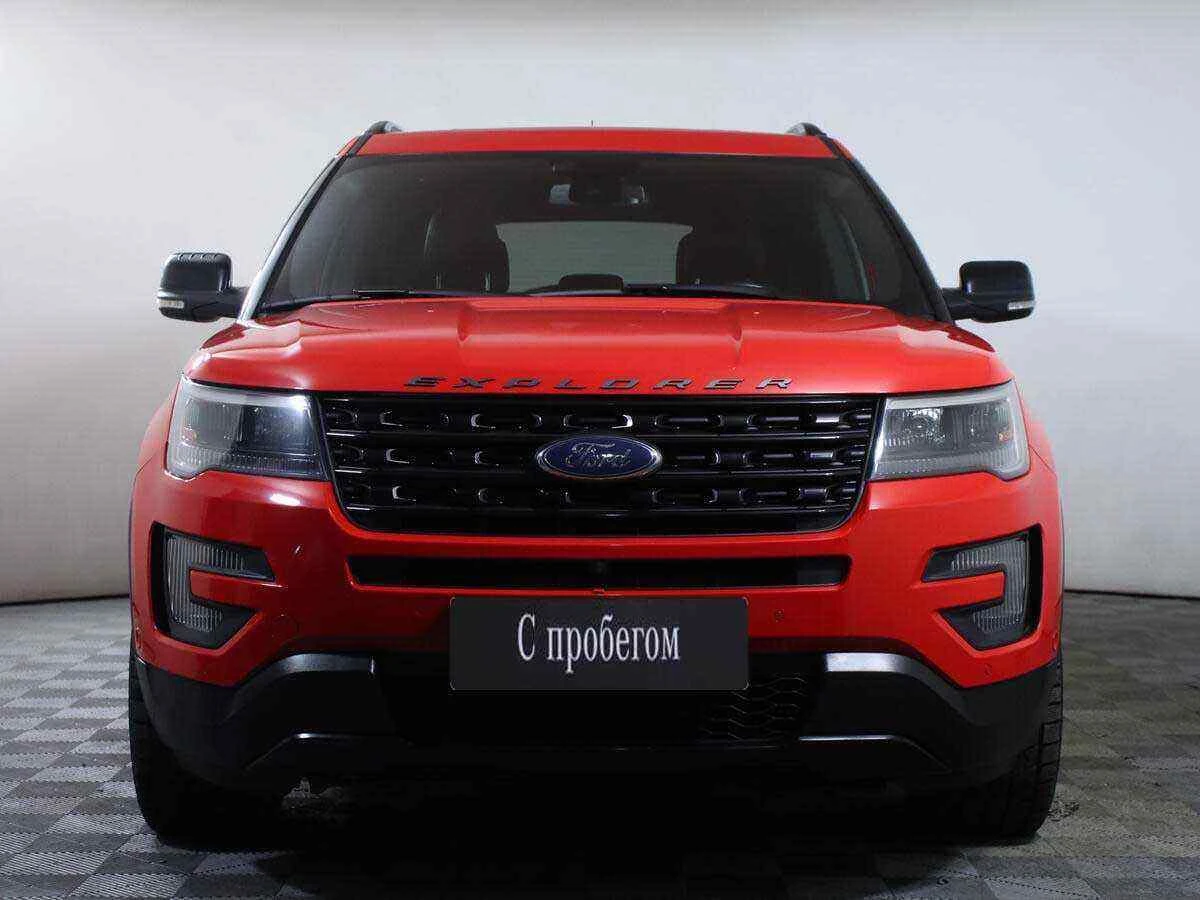 Ford Explorer, Красный, 2016, Автоматическая, 249 л.с., цена от 2 266 000 руб.