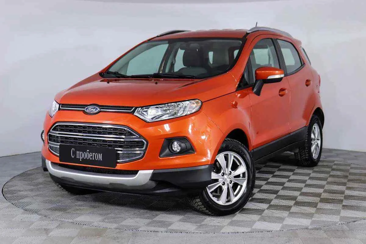 Ford EcoSport, Оранжевый, 2014, Робот, 122 л.с., цена от 590 000 руб.