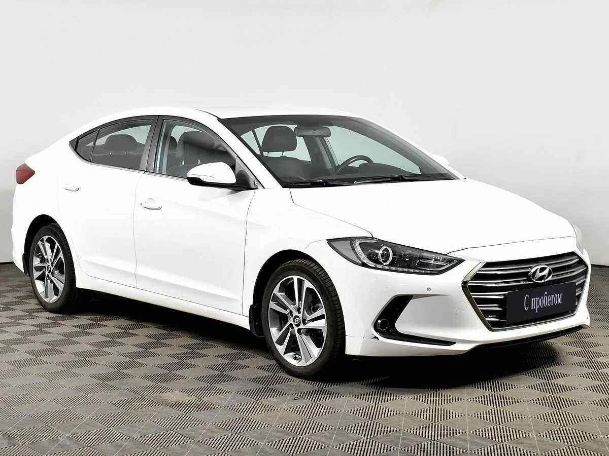 Hyundai Elantra, Белый, 2016, Автоматическая, 150 л.с., цена от 708 000 руб.