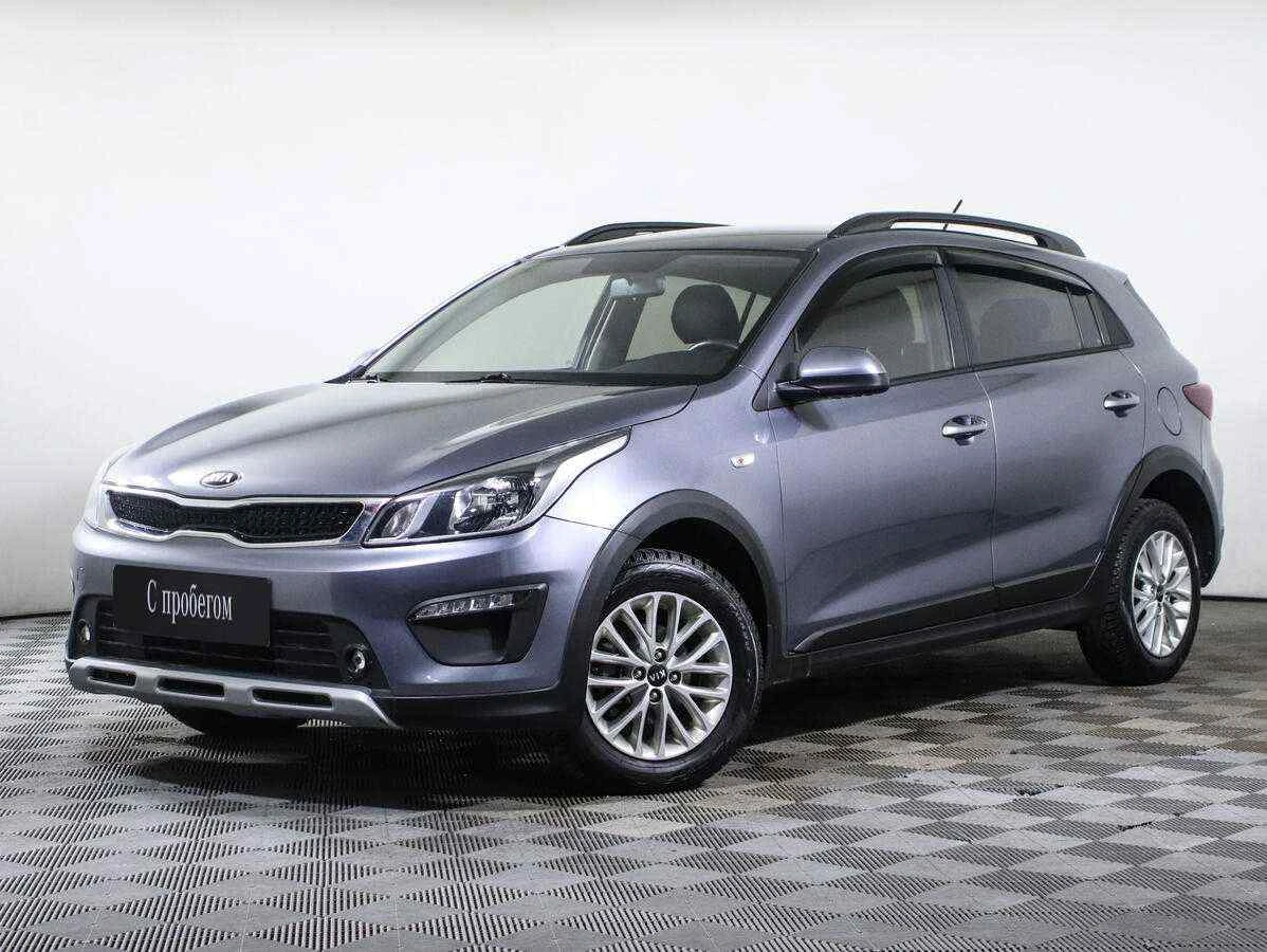 KIA Rio, Голубой, 2018, Автоматическая, 123 л.с., цена от 841 000 руб.