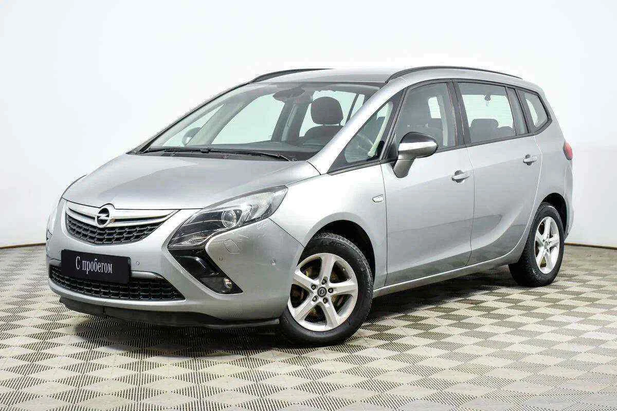Opel Zafira, Серебряный, 2013, Автоматическая, 140 л.с., цена от 760 400 руб.