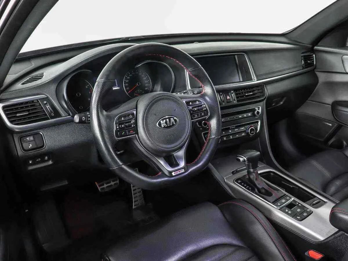 KIA Optima, Черный, 2017, Автоматическая, 245 л.с., цена от 1 251 000 руб.