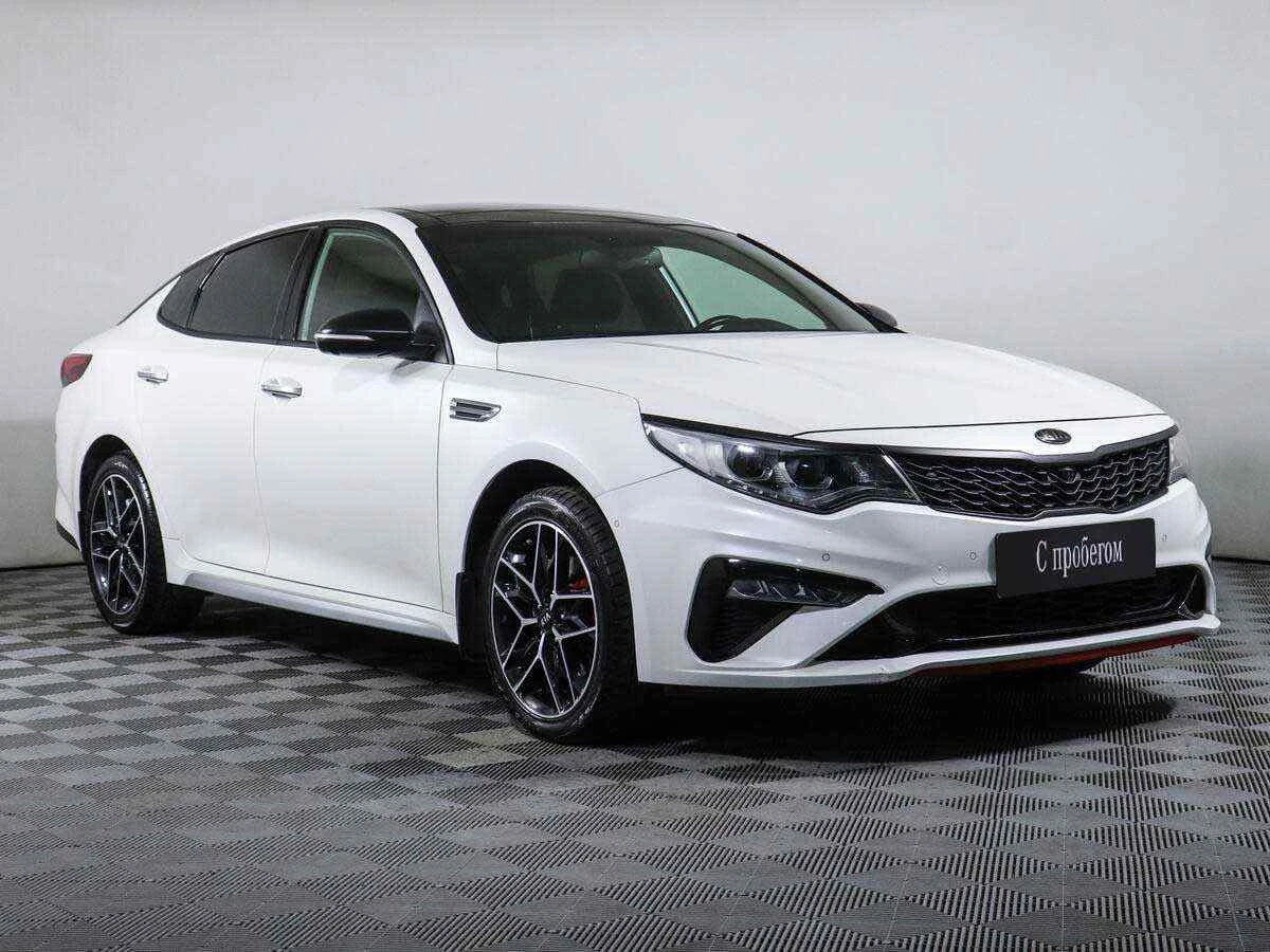 KIA Optima, Белый, 2019, Автоматическая, 188 л.с., цена от 1 460 000 руб.