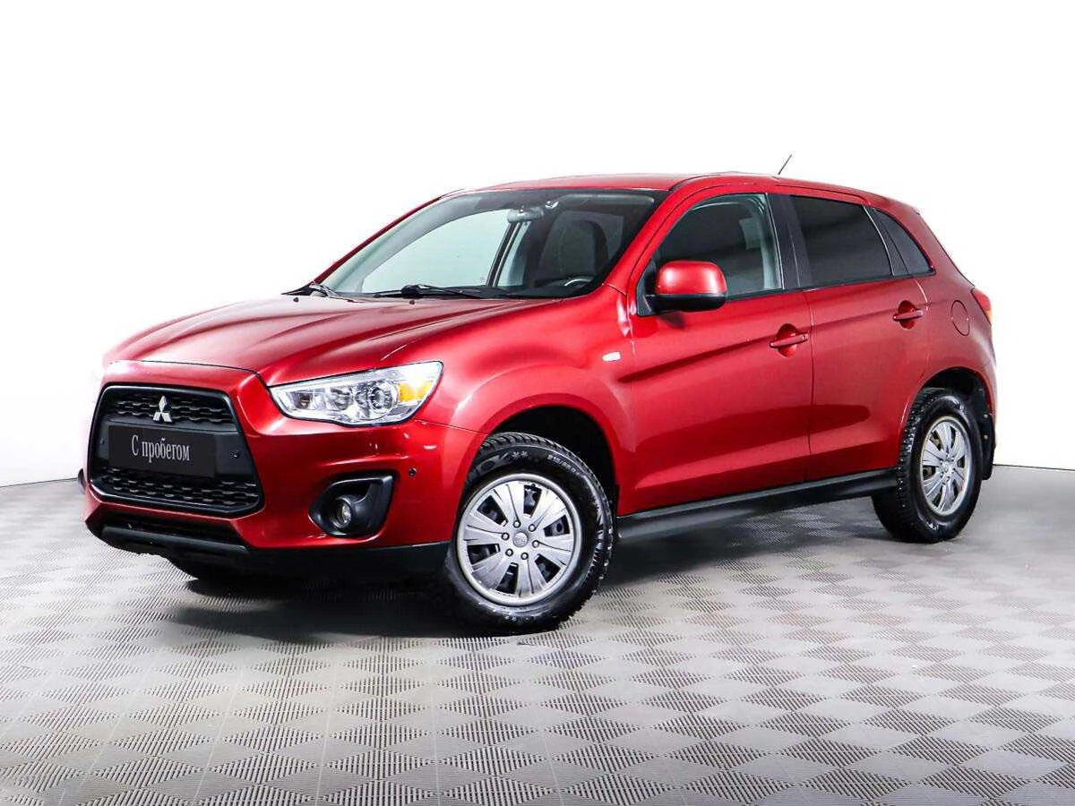 MITSUBISHI ASX, Красный, 2014, Вариатор, 140 л.с., цена от 804 000 руб.