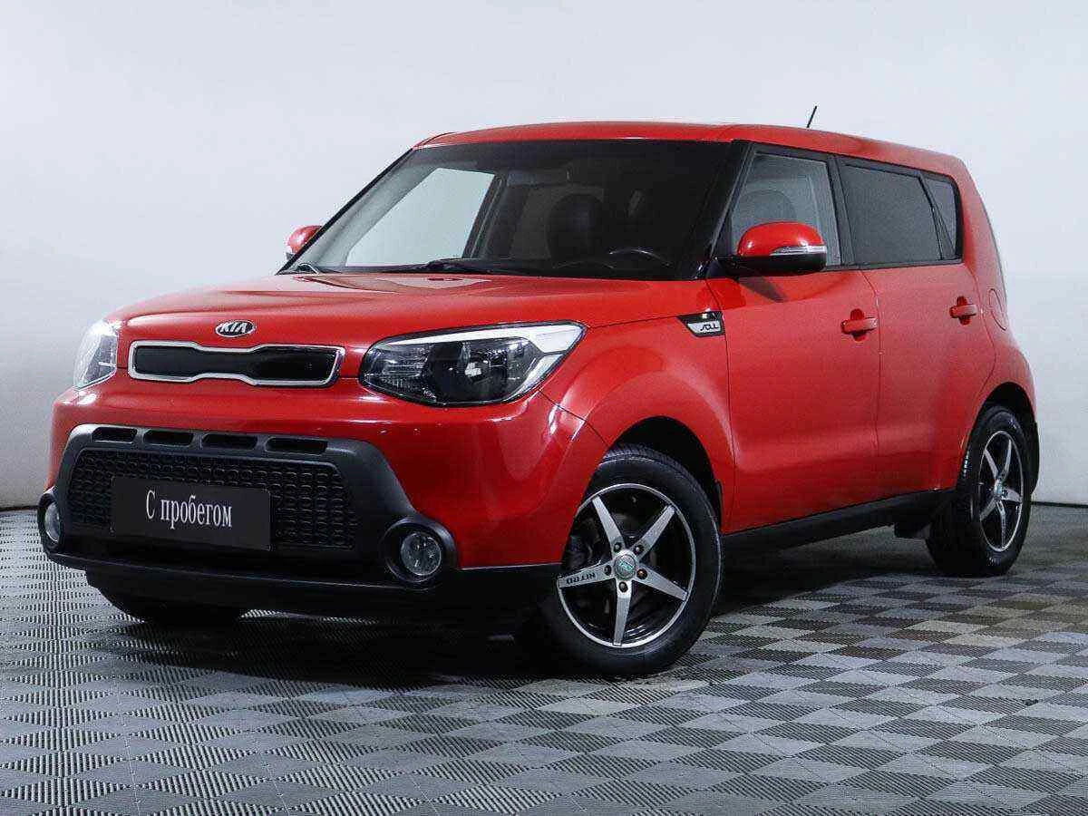 KIA Soul, Красный, 2016, Автоматическая, 124 л.с., цена от 1 040 000 руб.