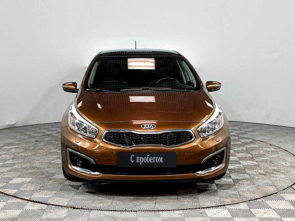KIA CEED, Коричневый, 2016, Робот, 135 л.с., цена от 1 072 000 руб.