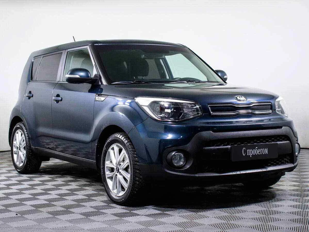 KIA Soul, Синий, 2017, Автоматическая, 132 л.с., цена от 970 000 руб.