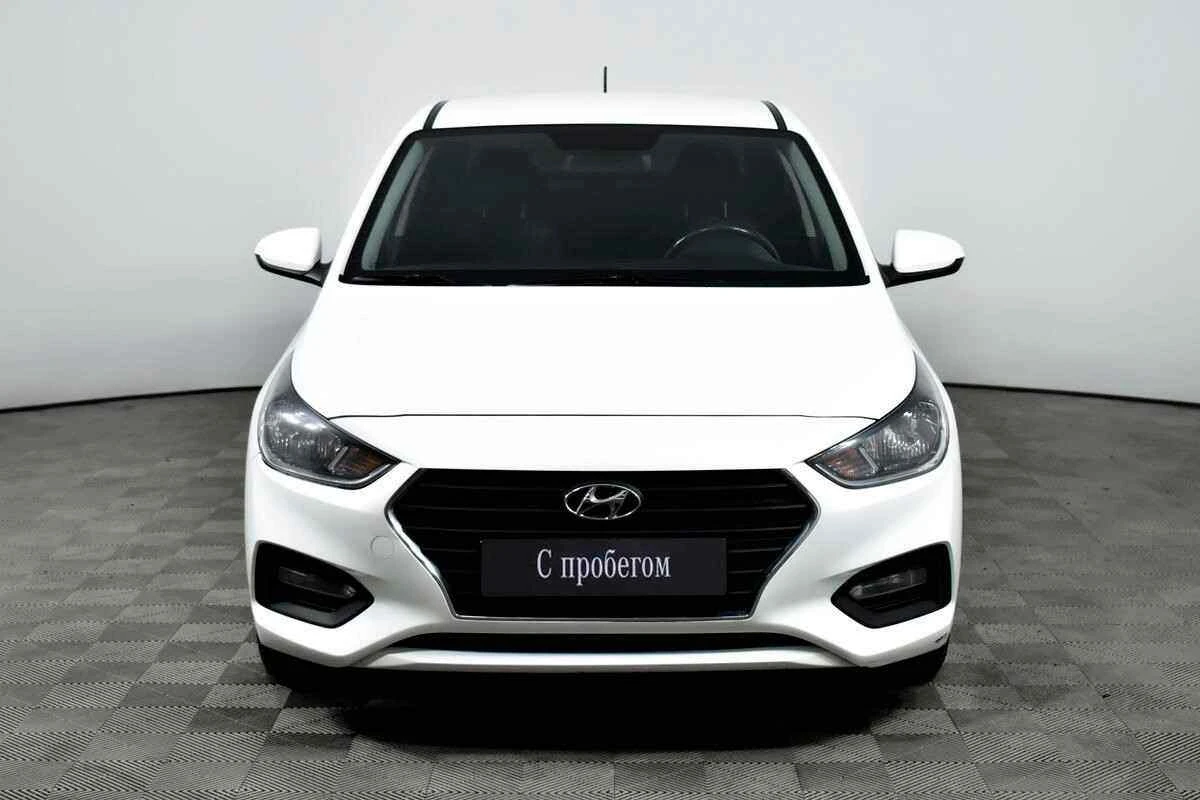 Hyundai Solaris, Белый, 2019, Автоматическая, 123 л.с., цена от 609 000 руб.