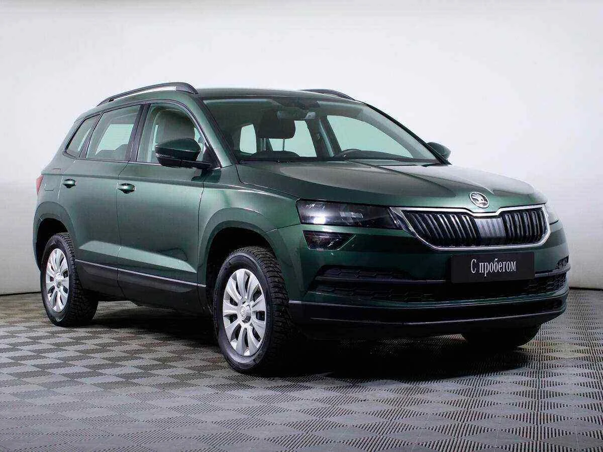 Skoda Karoq, Зеленый, 2020, Автоматическая, 150 л.с., цена от 1 925 000 руб.