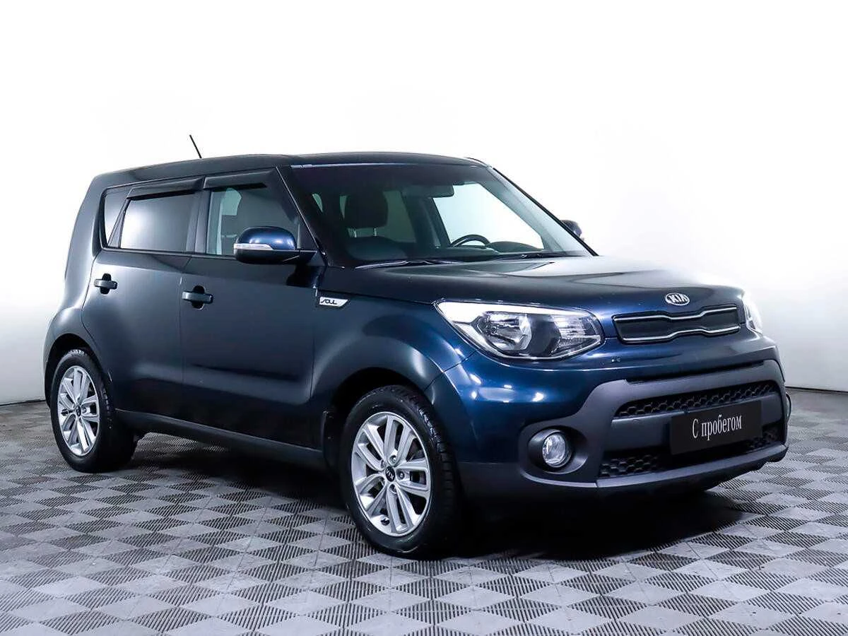 KIA SOUL, Синий, 2018, Автоматическая, 150 л.с., цена от 1 056 000 руб.