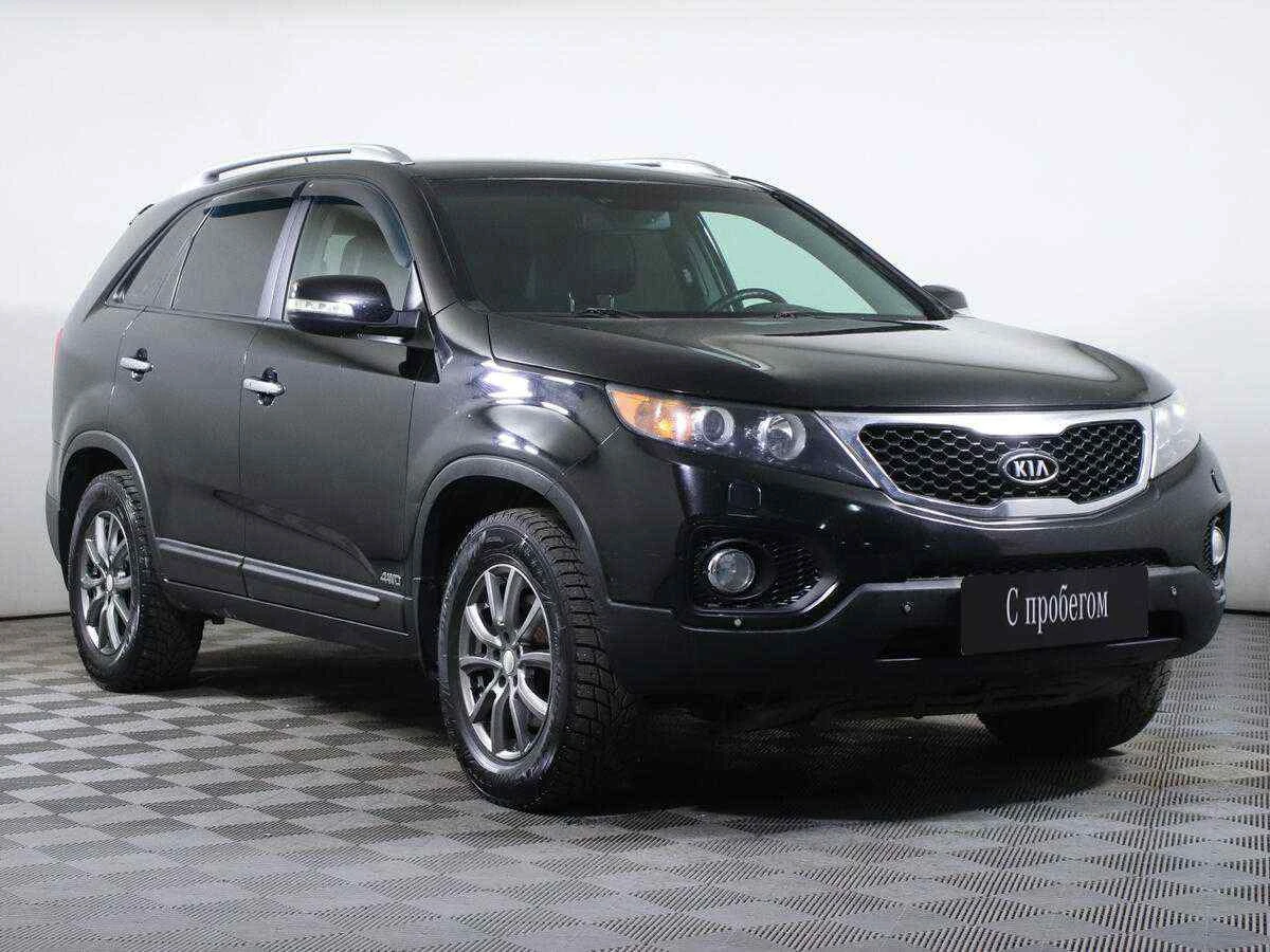 KIA Sorento, Черный, 2012, Автоматическая, 188 л.с., цена от 784 900 руб.