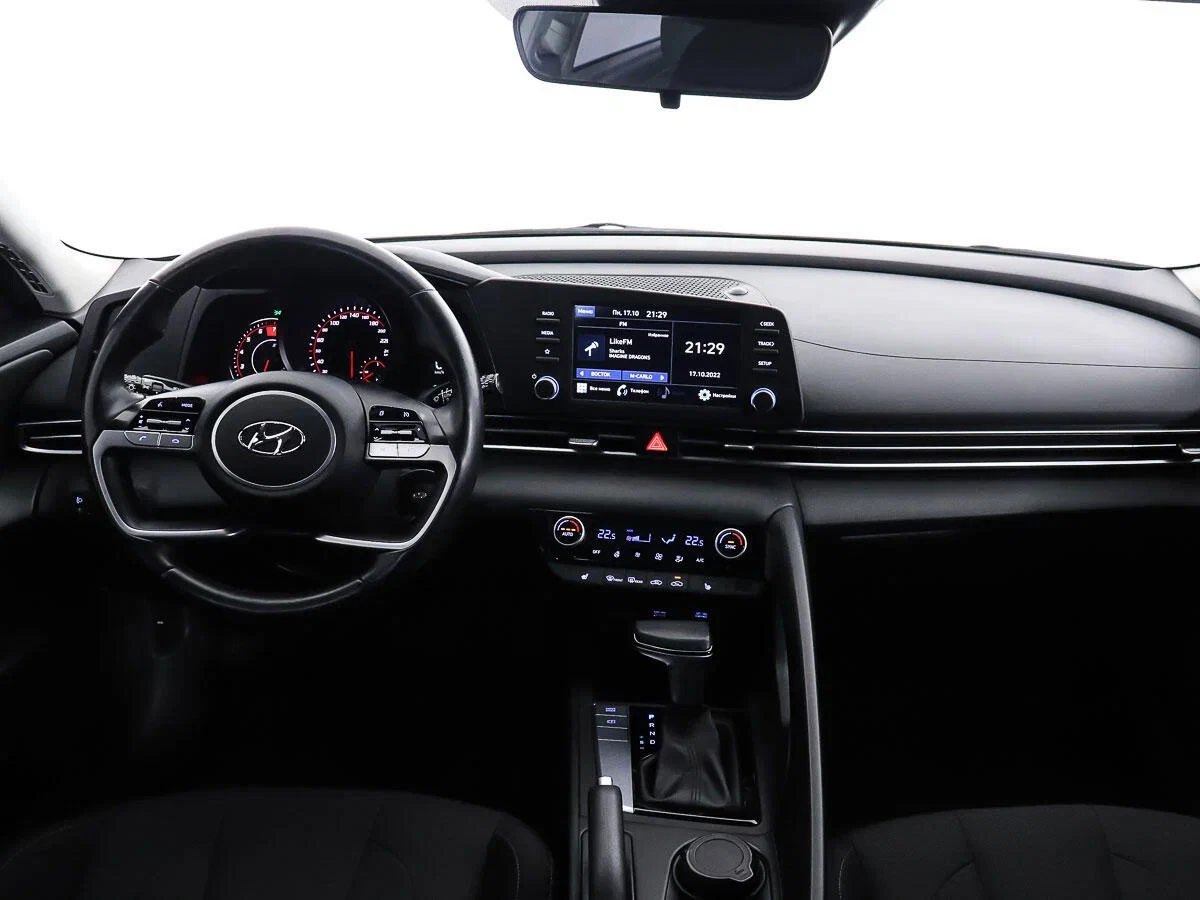 Hyundai Elantra, Черный, 2021, Автоматическая, 150 л.с., цена от 1 581 000 руб.