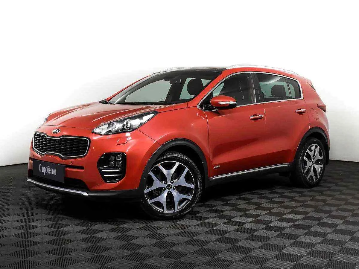 KIA Sportage, Красный, 2017, Робот, 177 л.с., цена от 1 482 500 руб.