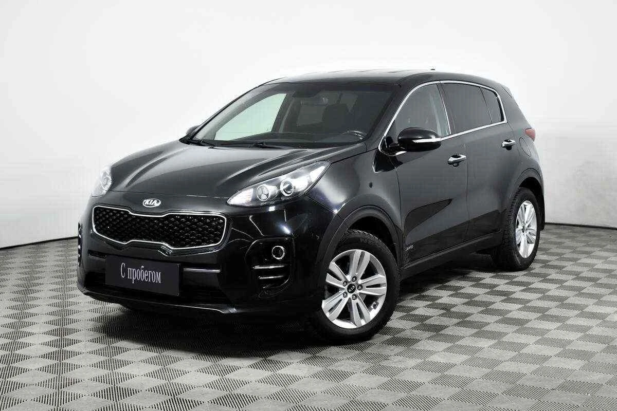 KIA Sportage, Черный, 2017, Робот, 150 л.с., цена от 1 225 000 руб.