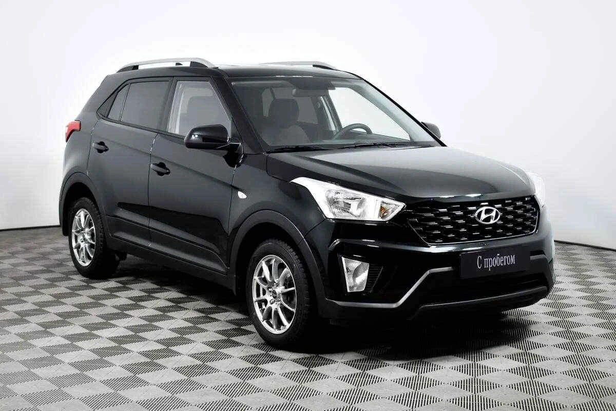 Hyundai Creta, Черный, 2020, Автоматическая, 123 л.с., цена от 1 215 000 руб.
