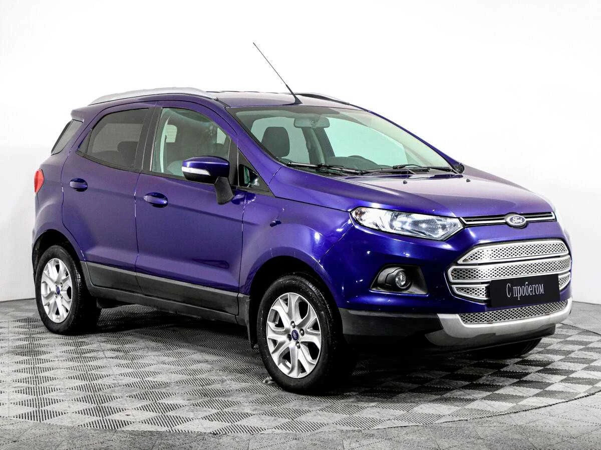 FORD ECOSPORT, Синий, 2015, Робот, 122 л.с., цена от 680 000 руб.