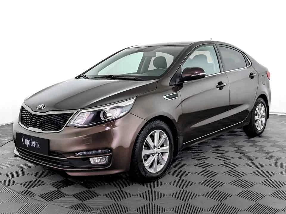 KIA RIO, Коричневый, 2017, Автоматическая, 123 л.с., цена от 800 000 руб.