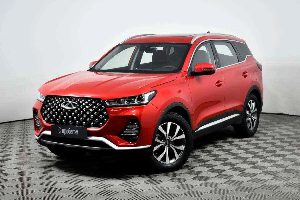 Chery Tiggo 7 Pro, Красный, 2022, Вариатор, 147 л.с., цена от 1 954 000 руб.