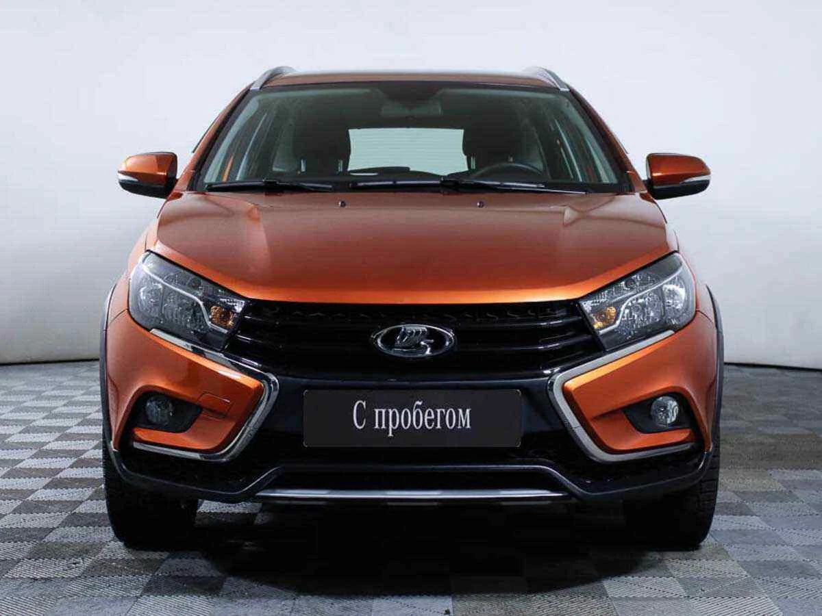 LADA Vesta SW Cross, Оранжевый, 2021, Вариатор, 113 л.с., цена от 823 000 руб.