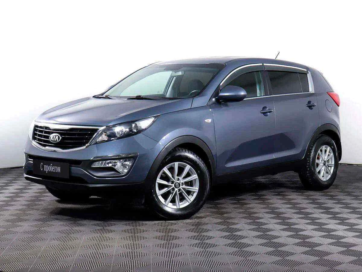 KIA Sportage, Синий, 2015, Автоматическая, 150 л.с., цена от 1 101 000 руб.