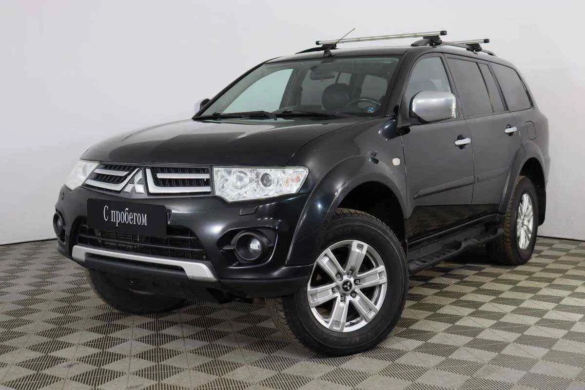 Mitsubishi Pajero Sport, Черный, 2013, Автоматическая, 178 л.с., цена от 1 195 000 руб.