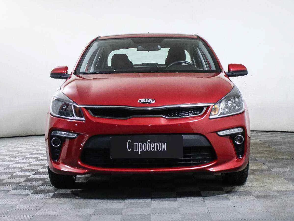 KIA Rio, Красный, 2017, Автоматическая, 123 л.с., цена от 938 000 руб.