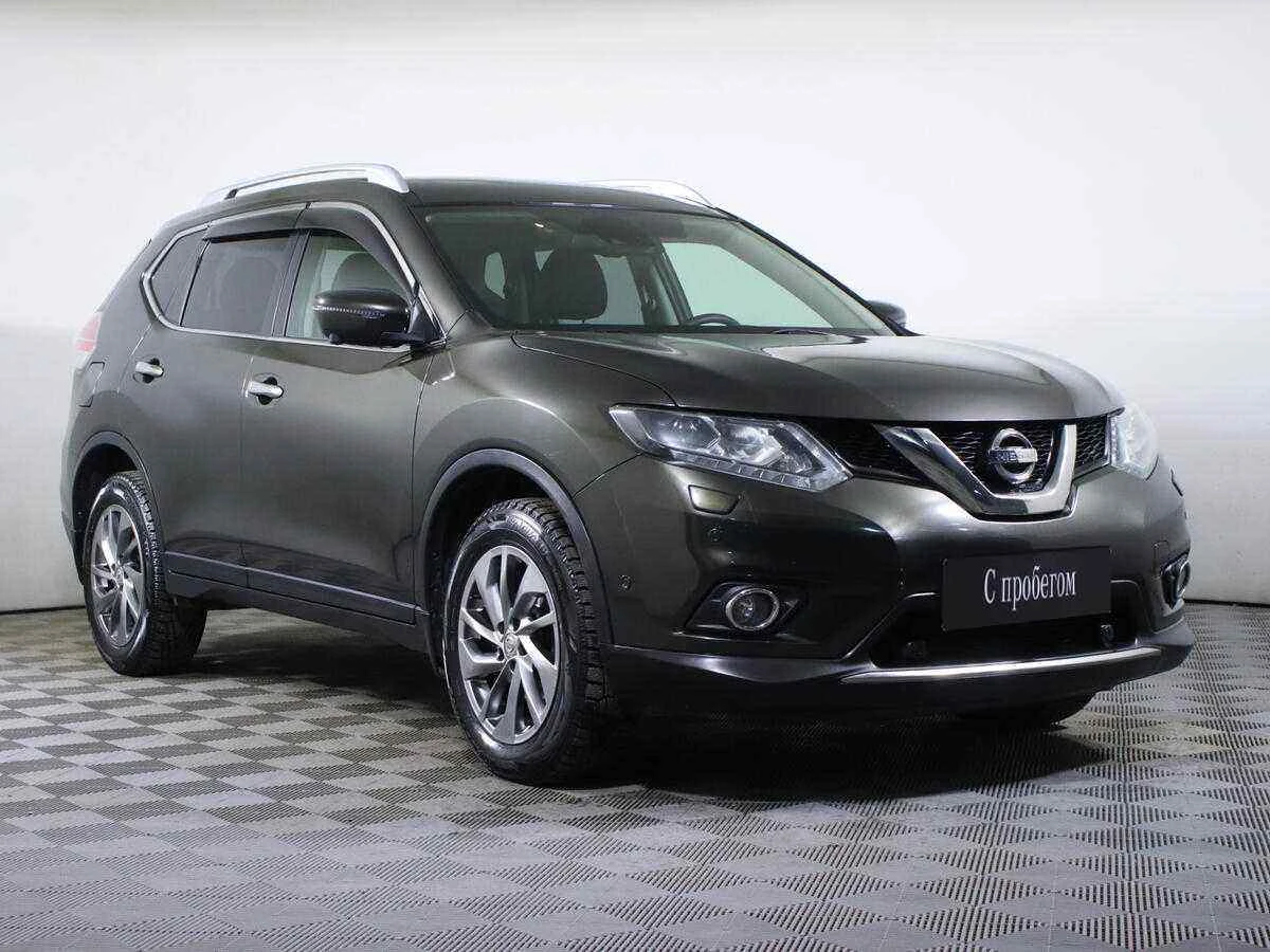 Nissan X-Trail, Зеленый, 2018, Вариатор, 171 л.с., цена от 1 589 000 руб.