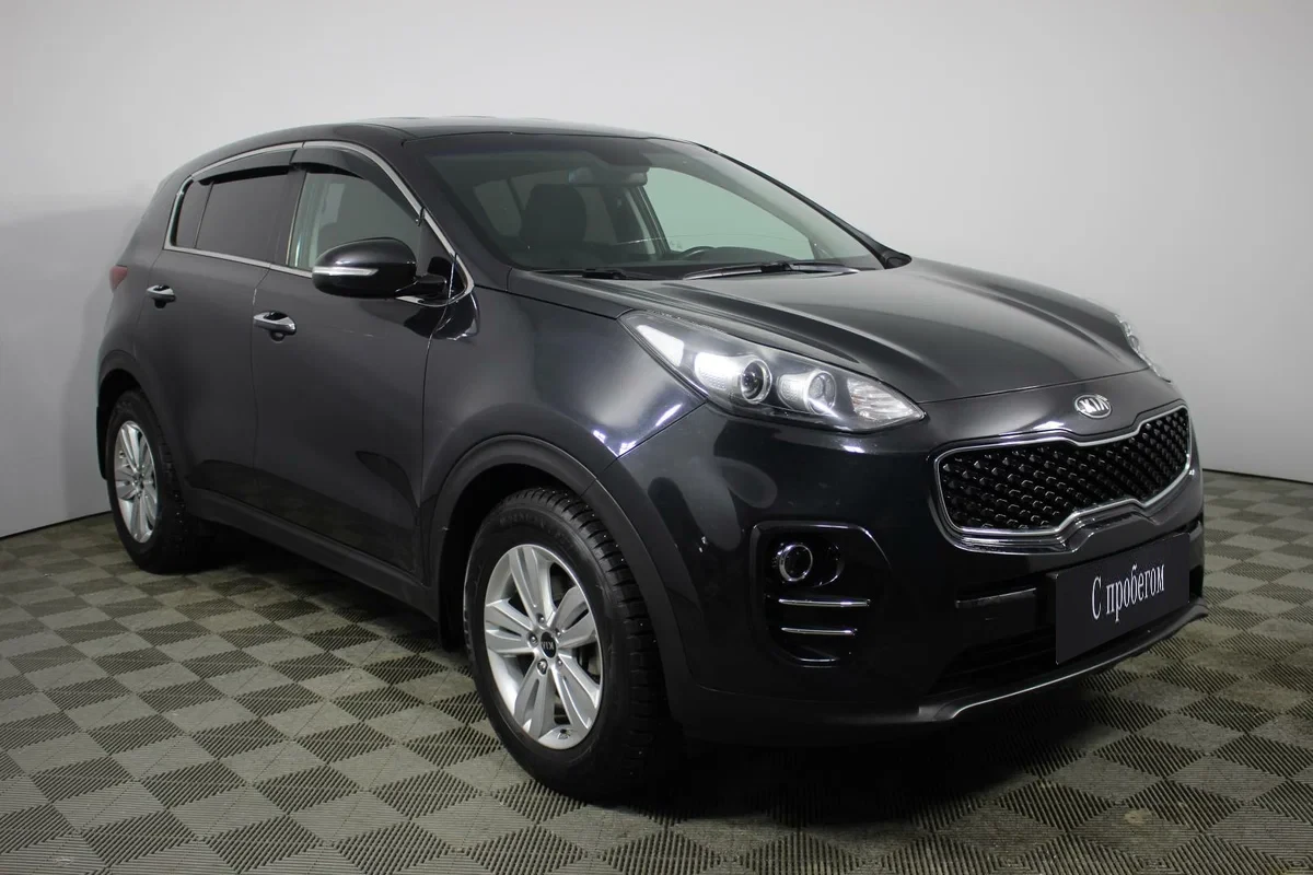 KIA Sportage, Черный, 2017, Автоматическая, 150 л.с., цена от 1 575 400 руб.