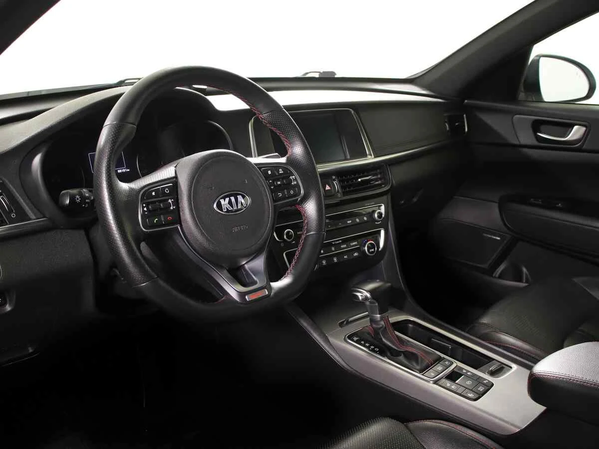 KIA Optima, Белый, 2016, Автоматическая, 245 л.с., цена от 1 240 000 руб.