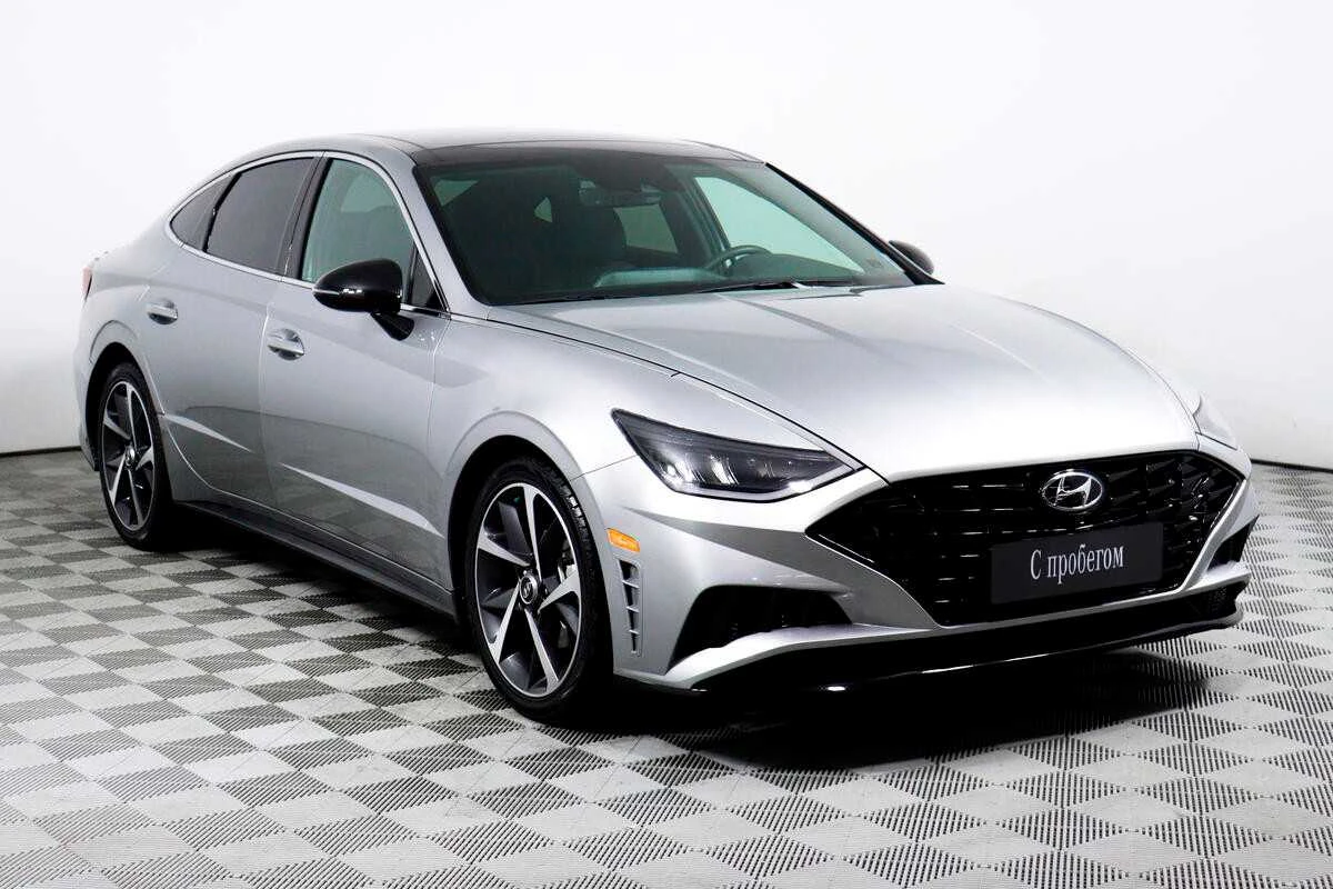 HYUNDAI SONATA, Серебряный, 2021, Автоматическая, 183 л.с., цена от 2 064 000 руб.