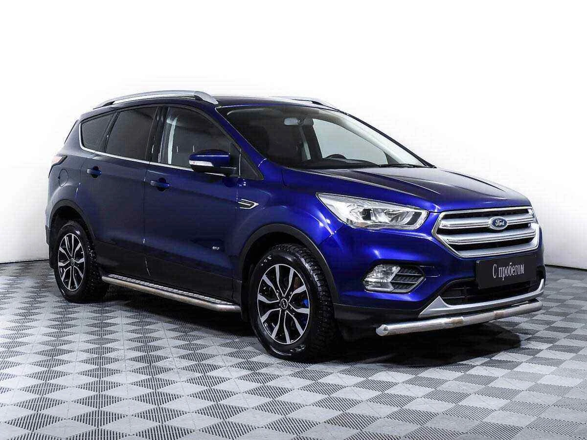Ford Kuga, Синий, 2018, Автоматическая, 150 л.с., цена от 1 177 000 руб.