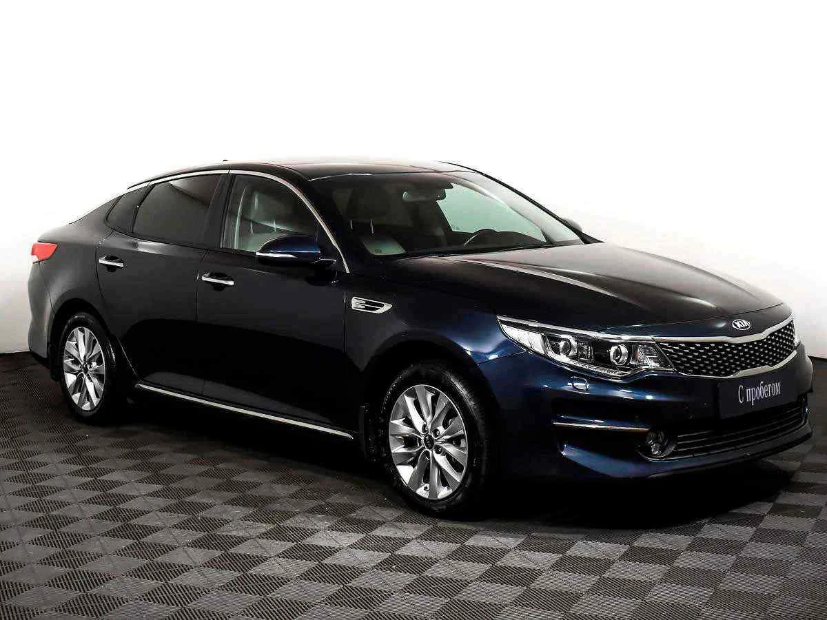 KIA Optima, Синий, 2018, Автоматическая, 188 л.с., цена от 1 397 000 руб.